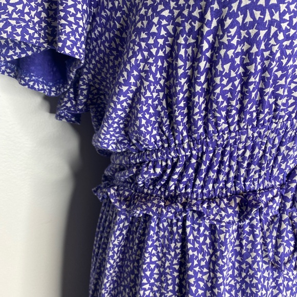 Anthropologie Maeve Ruffled Printed Dress Bohemian - Picture 4 of 8